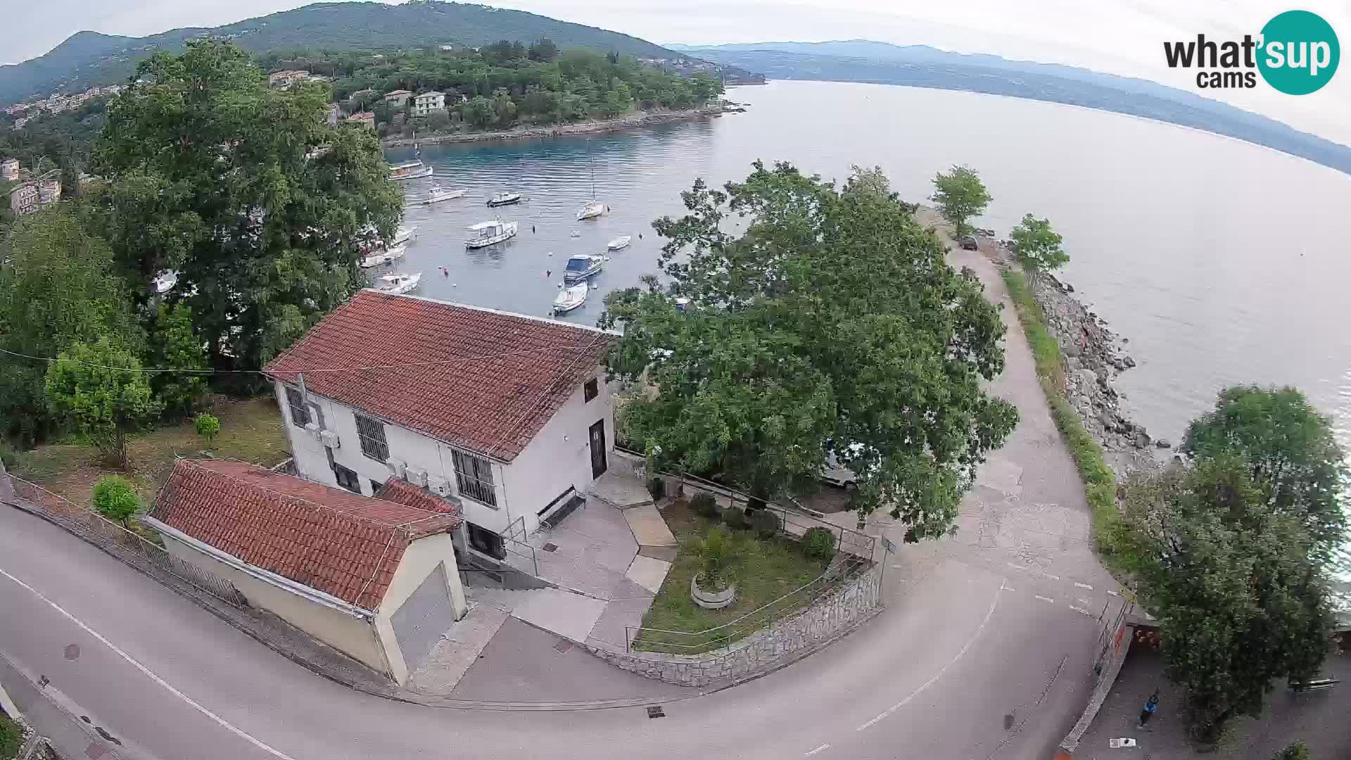 Webcam Ika Hafen – LIVE Blick auf den Hafen und die Lichter von Opatija