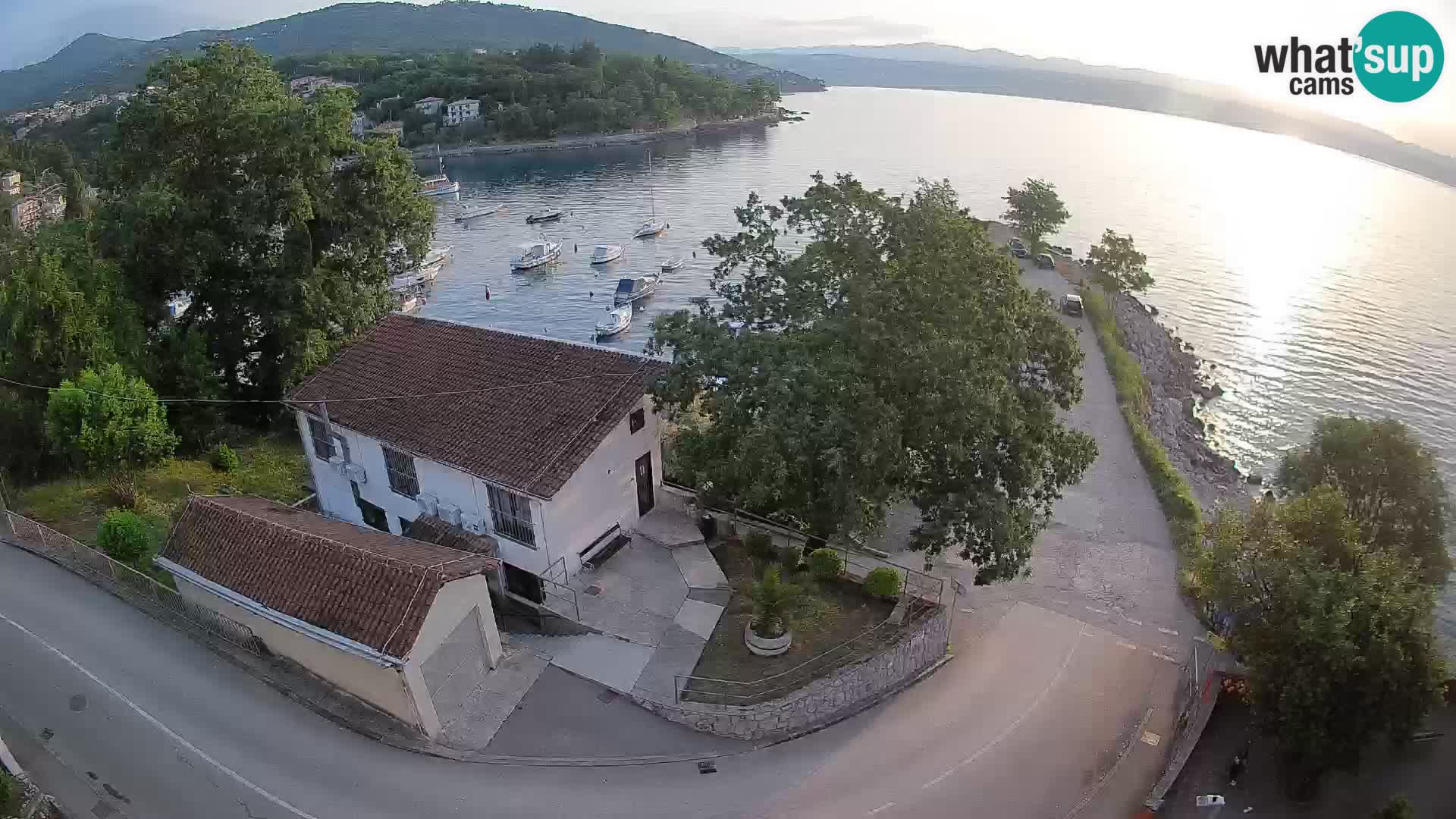 Webcam Ika Hafen – LIVE Blick auf den Hafen und die Lichter von Opatija