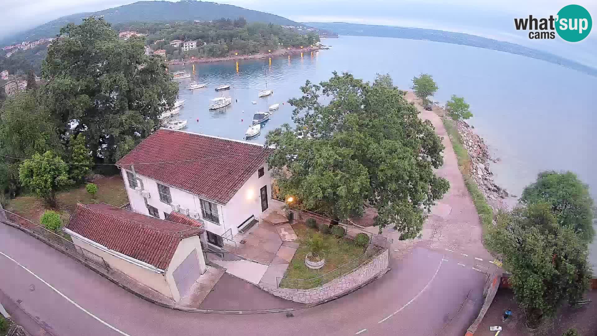 Webcam Ika Hafen – LIVE Blick auf den Hafen und die Lichter von Opatija