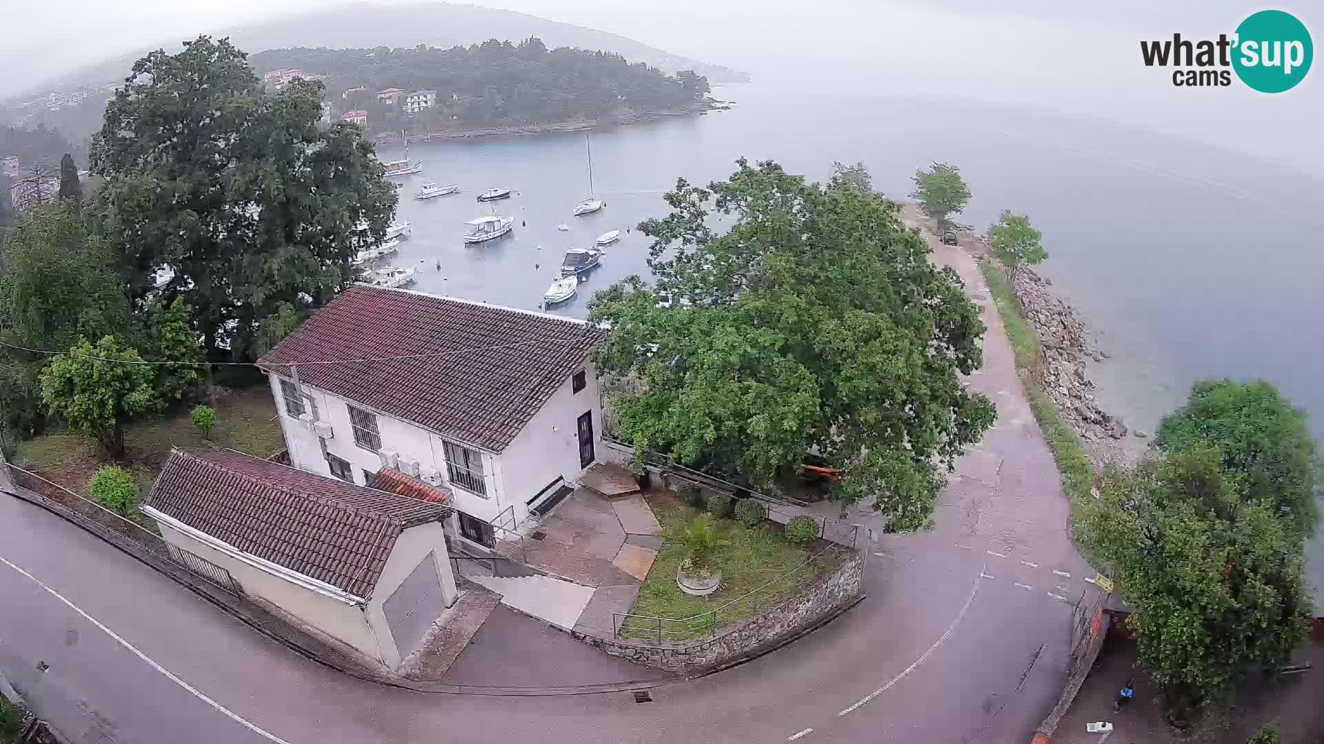 Webcam Ika Hafen – LIVE Blick auf den Hafen und die Lichter von Opatija