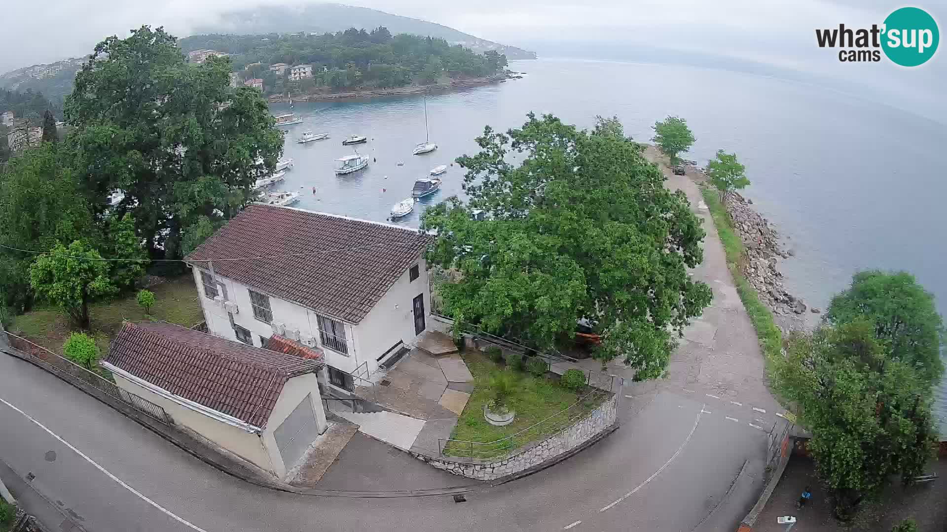 Webcam Ika Hafen – LIVE Blick auf den Hafen und die Lichter von Opatija