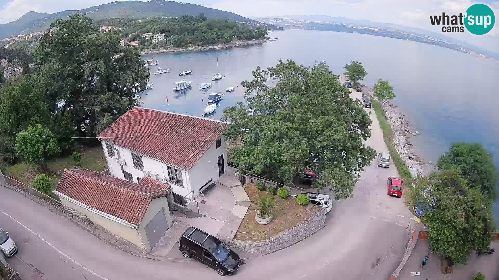 Webcam Ika Hafen – LIVE Blick auf den Hafen und die Lichter von Opatija