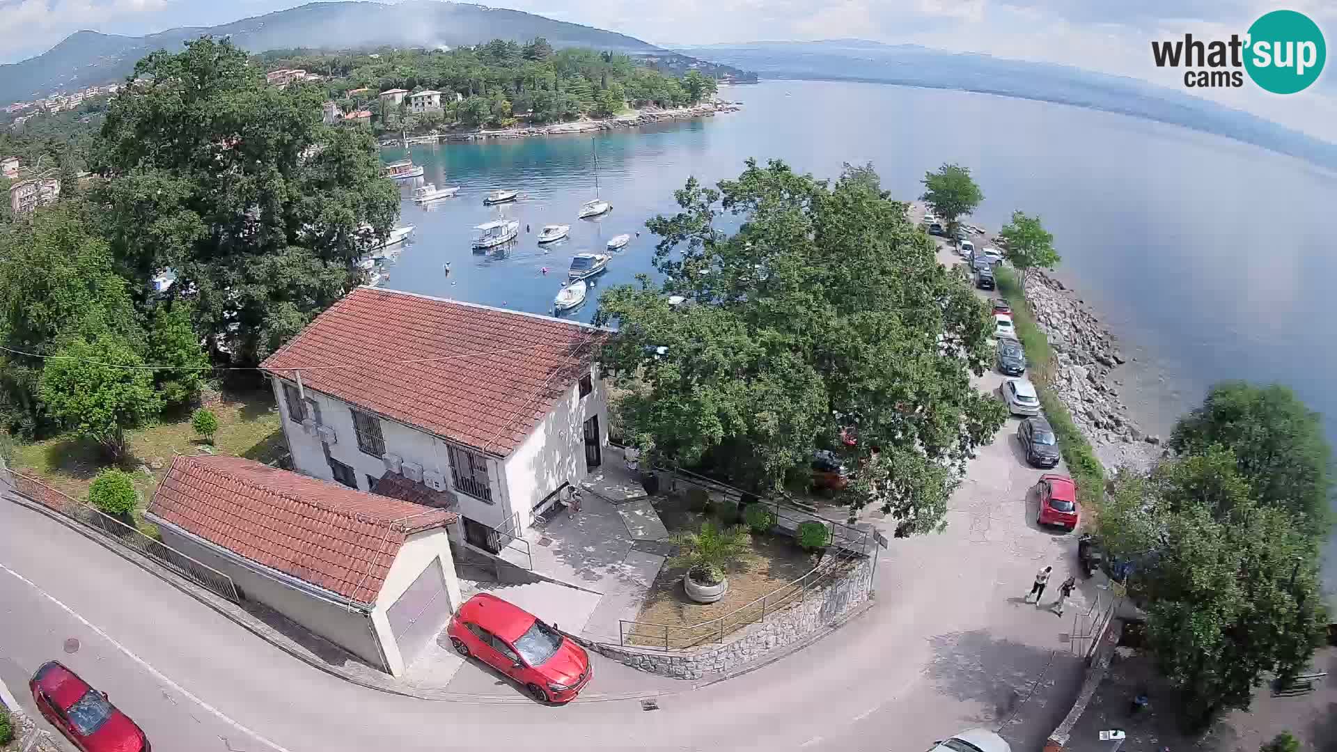 Webcam port d’Ika – Vue en direct et lumières d’Opatija