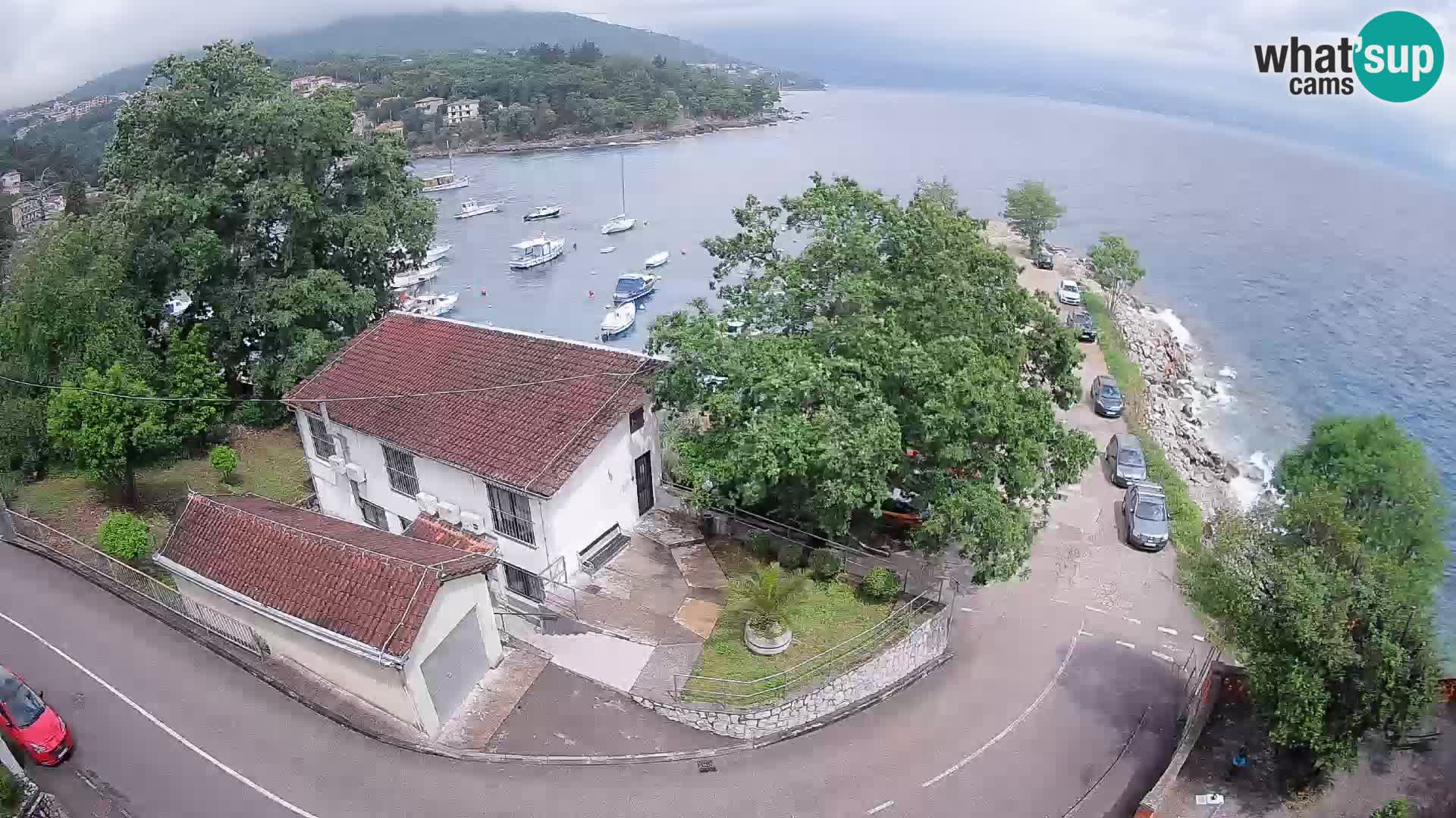 Webcam Ika Hafen – LIVE Blick auf den Hafen und die Lichter von Opatija