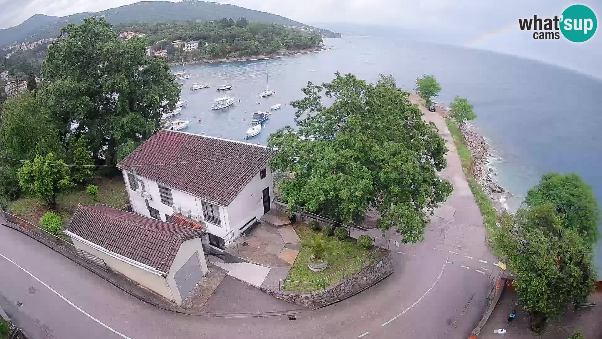 Webcam Ika Hafen – LIVE Blick auf den Hafen und die Lichter von Opatija