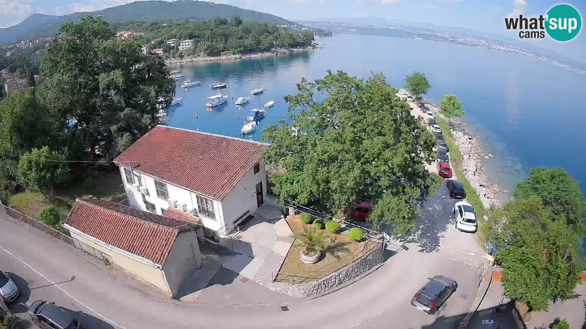 Webcam Ika Hafen – LIVE Blick auf den Hafen und die Lichter von Opatija