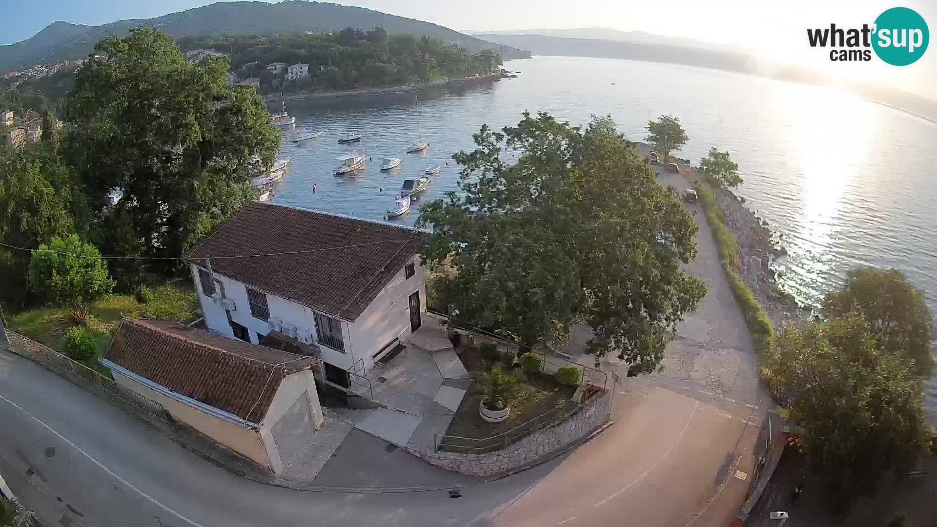 Webcam Ika Hafen – LIVE Blick auf den Hafen und die Lichter von Opatija