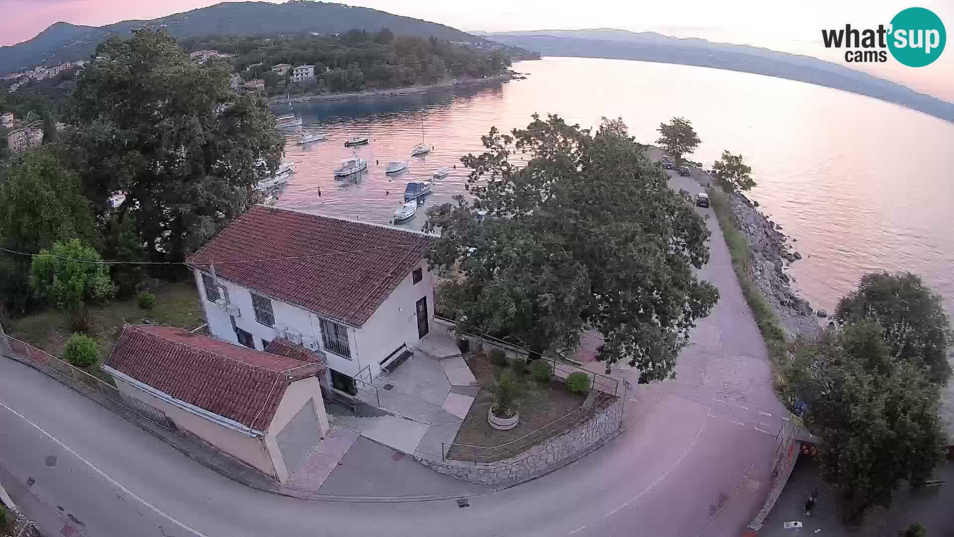 Webcam Ika Hafen – LIVE Blick auf den Hafen und die Lichter von Opatija