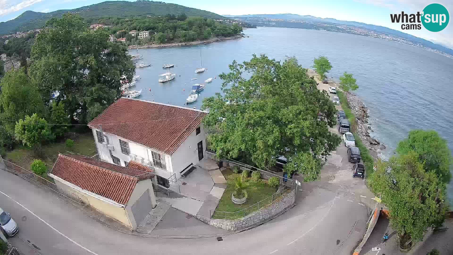 Webcam Ika Hafen – LIVE Blick auf den Hafen und die Lichter von Opatija