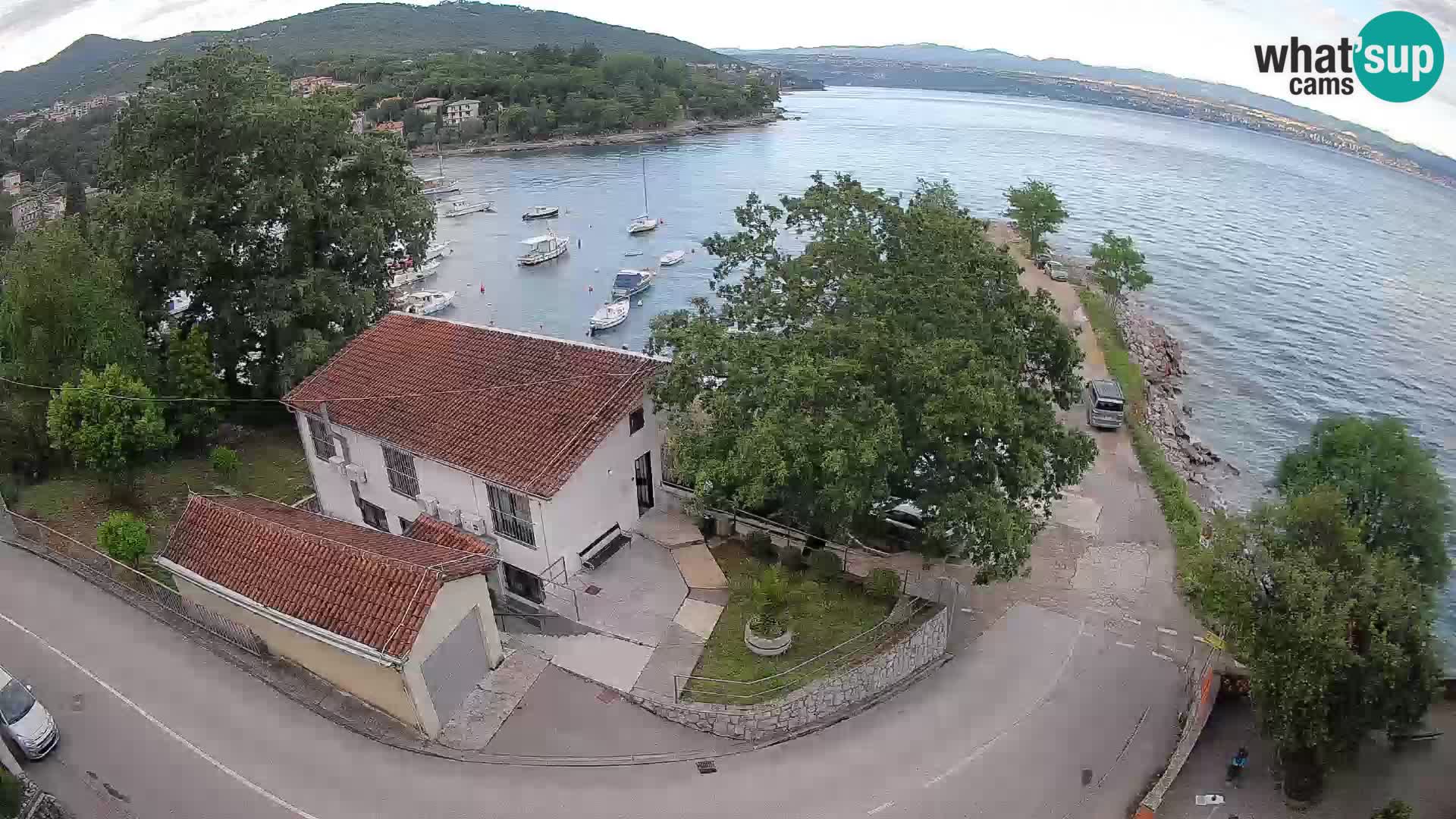 Webcam Ika Hafen – LIVE Blick auf den Hafen und die Lichter von Opatija