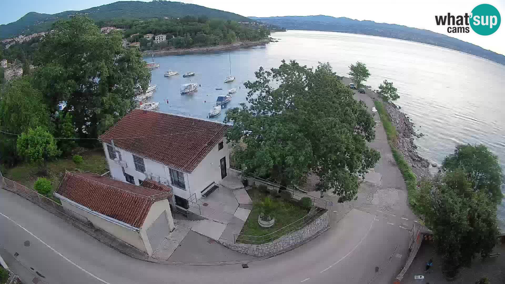 Webcam Ika Hafen – LIVE Blick auf den Hafen und die Lichter von Opatija