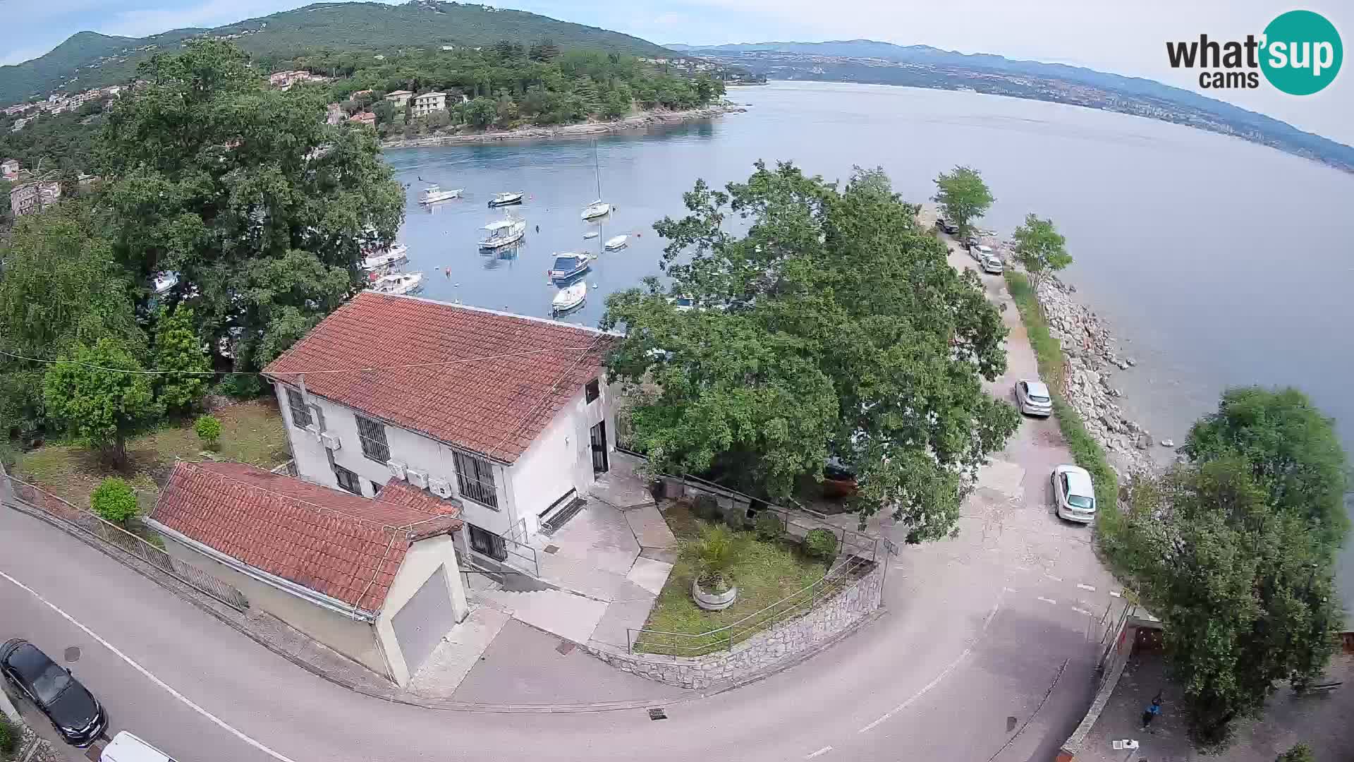 Webcam Ika Hafen – LIVE Blick auf den Hafen und die Lichter von Opatija