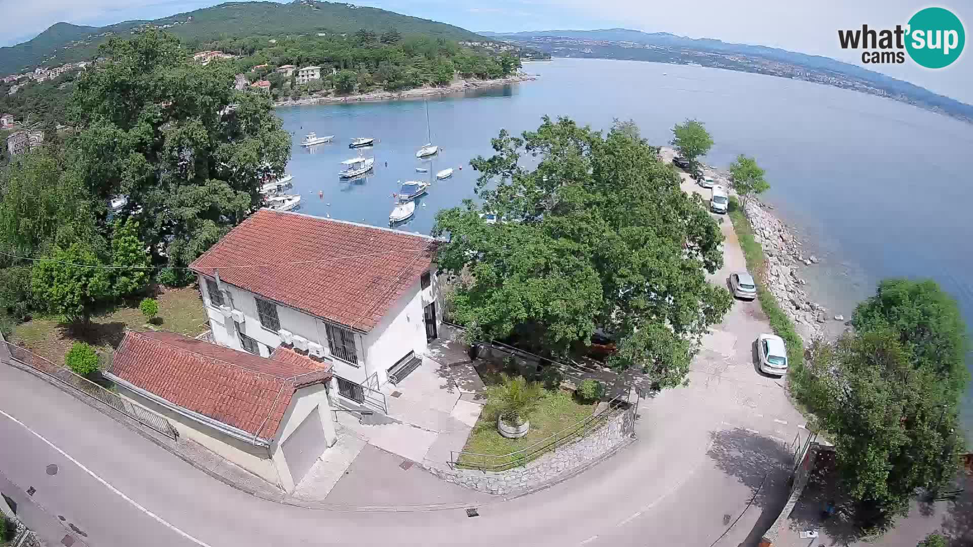 Webcam Ika Hafen – LIVE Blick auf den Hafen und die Lichter von Opatija