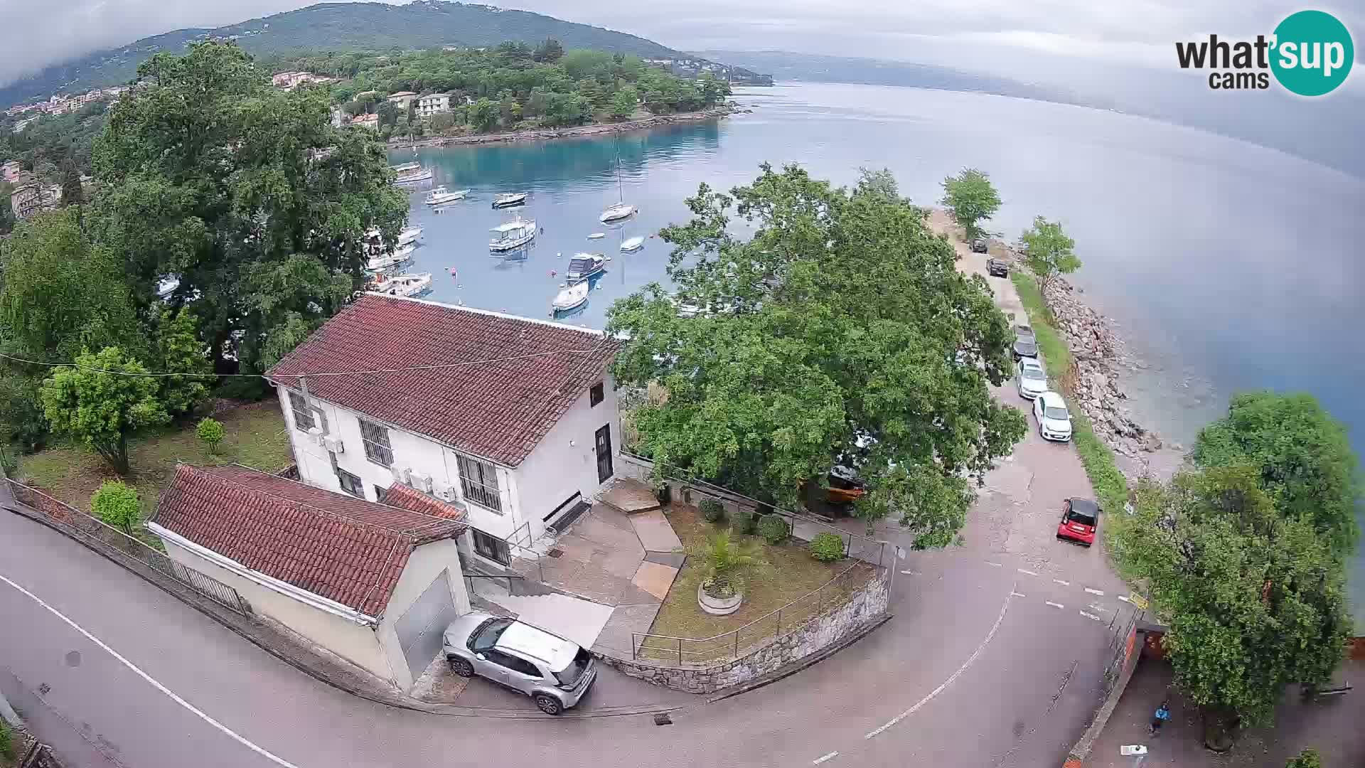 Webcam Ika Hafen – LIVE Blick auf den Hafen und die Lichter von Opatija