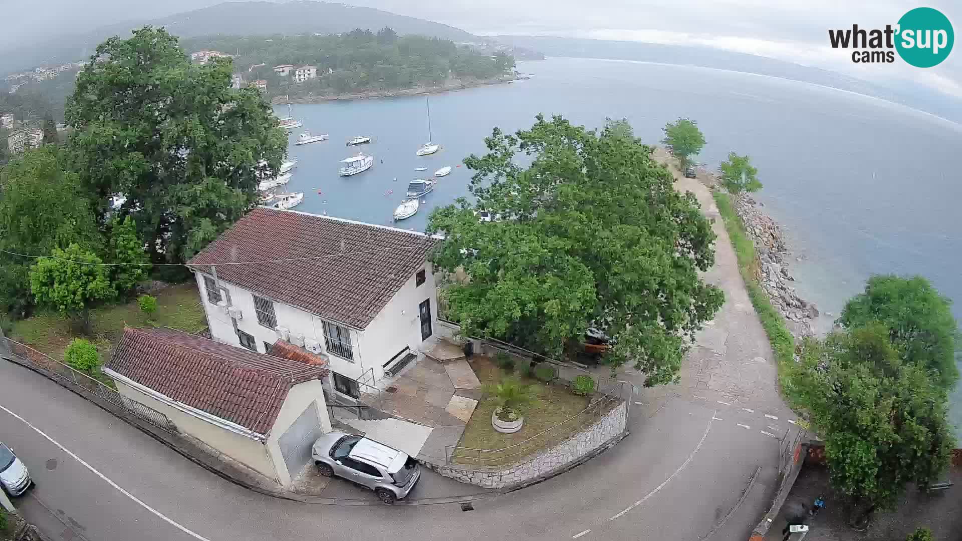 Webcam Ika Hafen – LIVE Blick auf den Hafen und die Lichter von Opatija