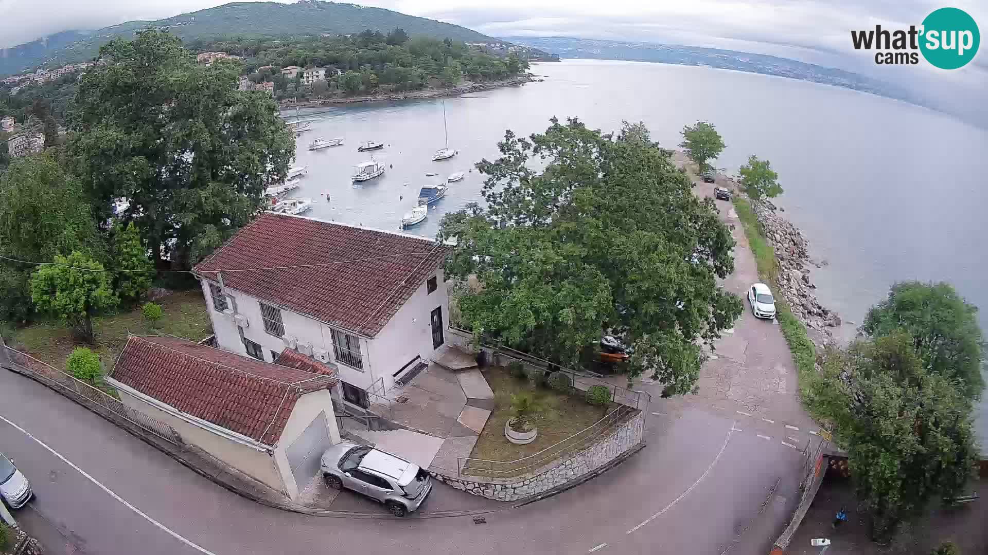 Webcam Ika Hafen – LIVE Blick auf den Hafen und die Lichter von Opatija