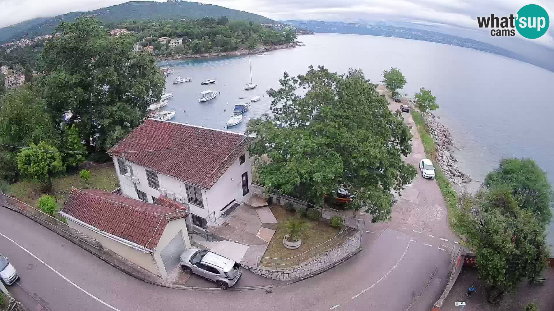 Webcam Ika Hafen – LIVE Blick auf den Hafen und die Lichter von Opatija