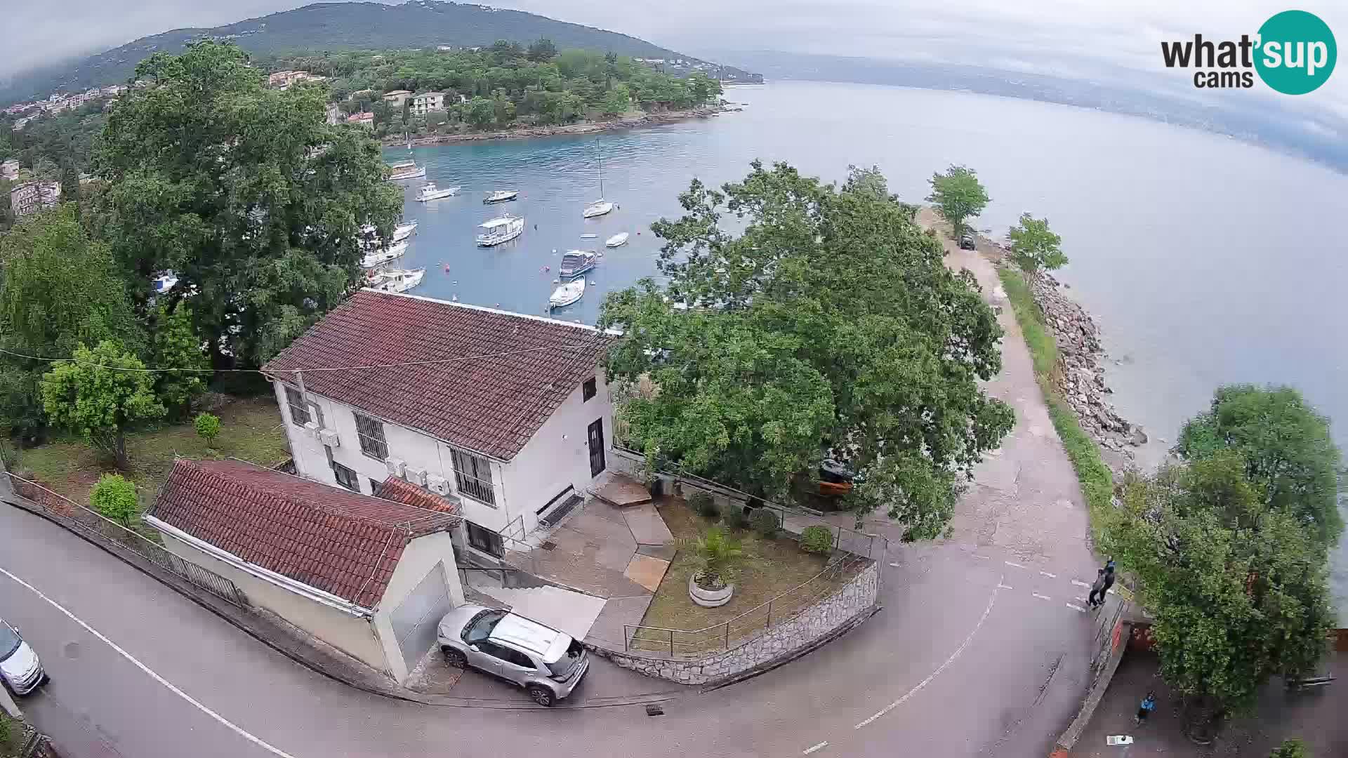 Webcam Ika Hafen – LIVE Blick auf den Hafen und die Lichter von Opatija