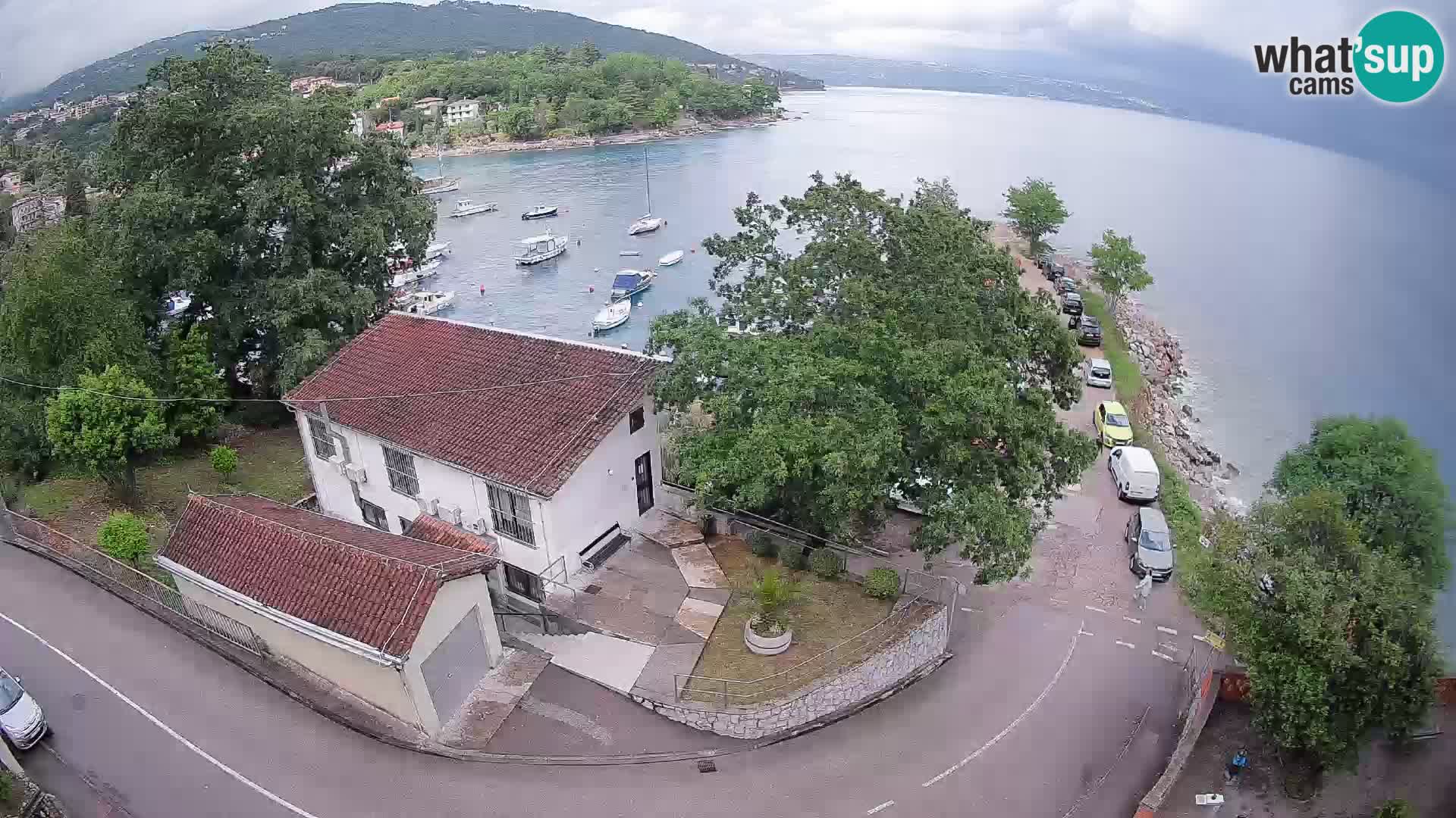 Webcam Ika Hafen – LIVE Blick auf den Hafen und die Lichter von Opatija