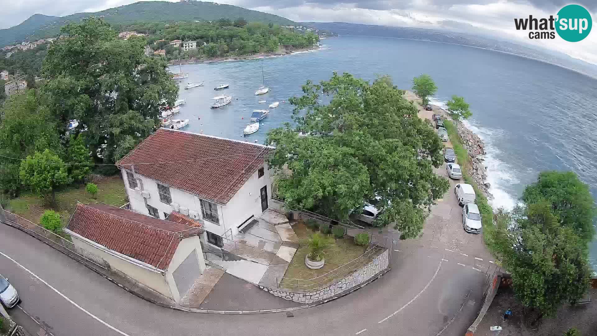 Webcam Ika Hafen – LIVE Blick auf den Hafen und die Lichter von Opatija