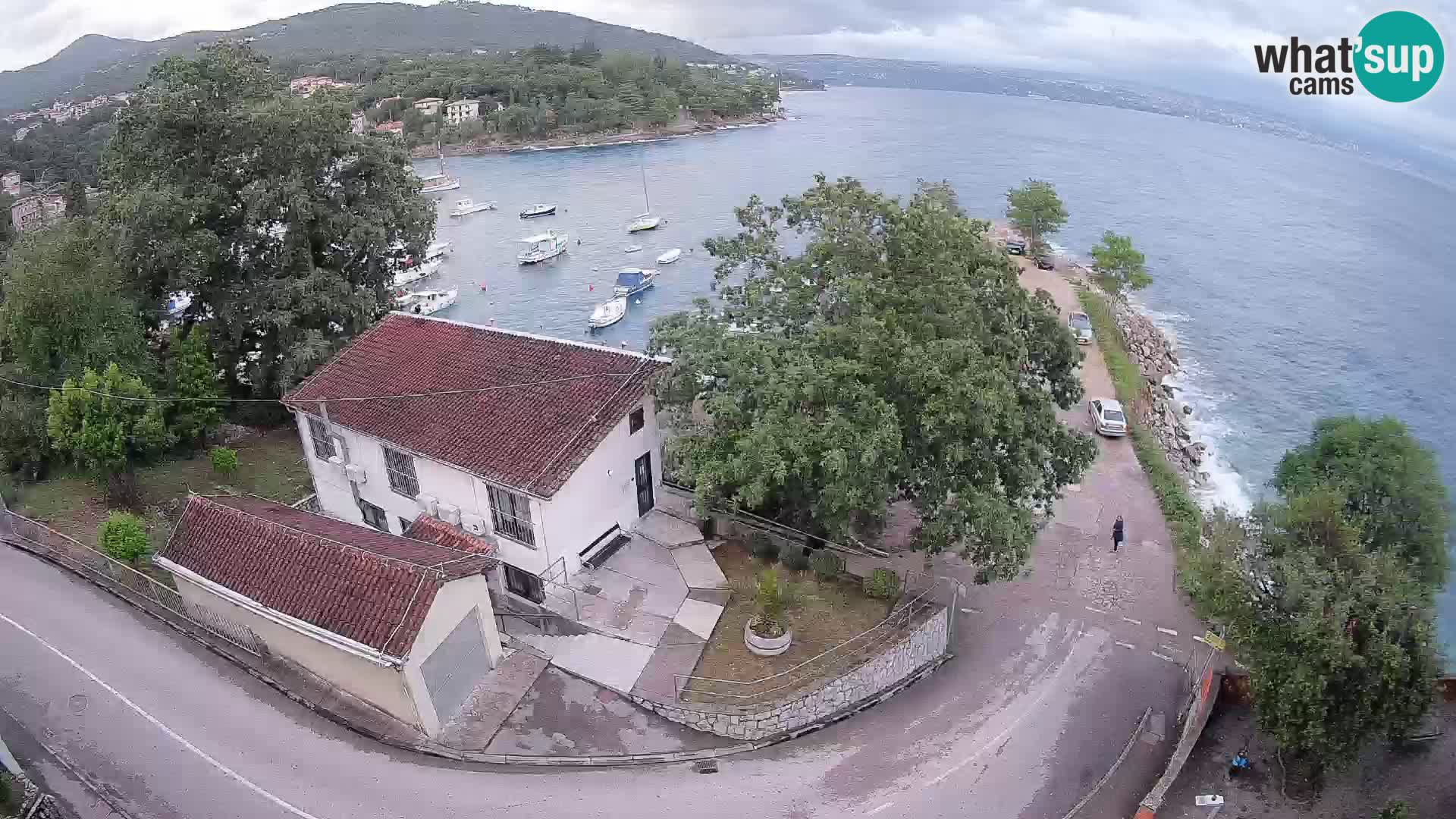 Webcam Ika Hafen – LIVE Blick auf den Hafen und die Lichter von Opatija