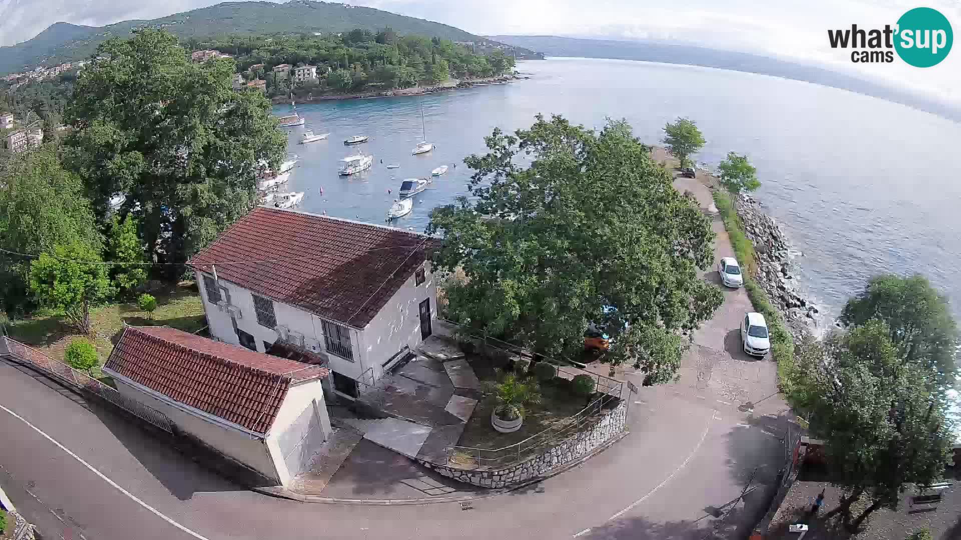 Webcam Ika Hafen – LIVE Blick auf den Hafen und die Lichter von Opatija