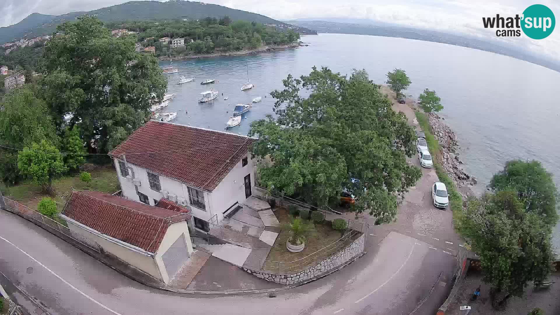 Webcam Ika Hafen – LIVE Blick auf den Hafen und die Lichter von Opatija