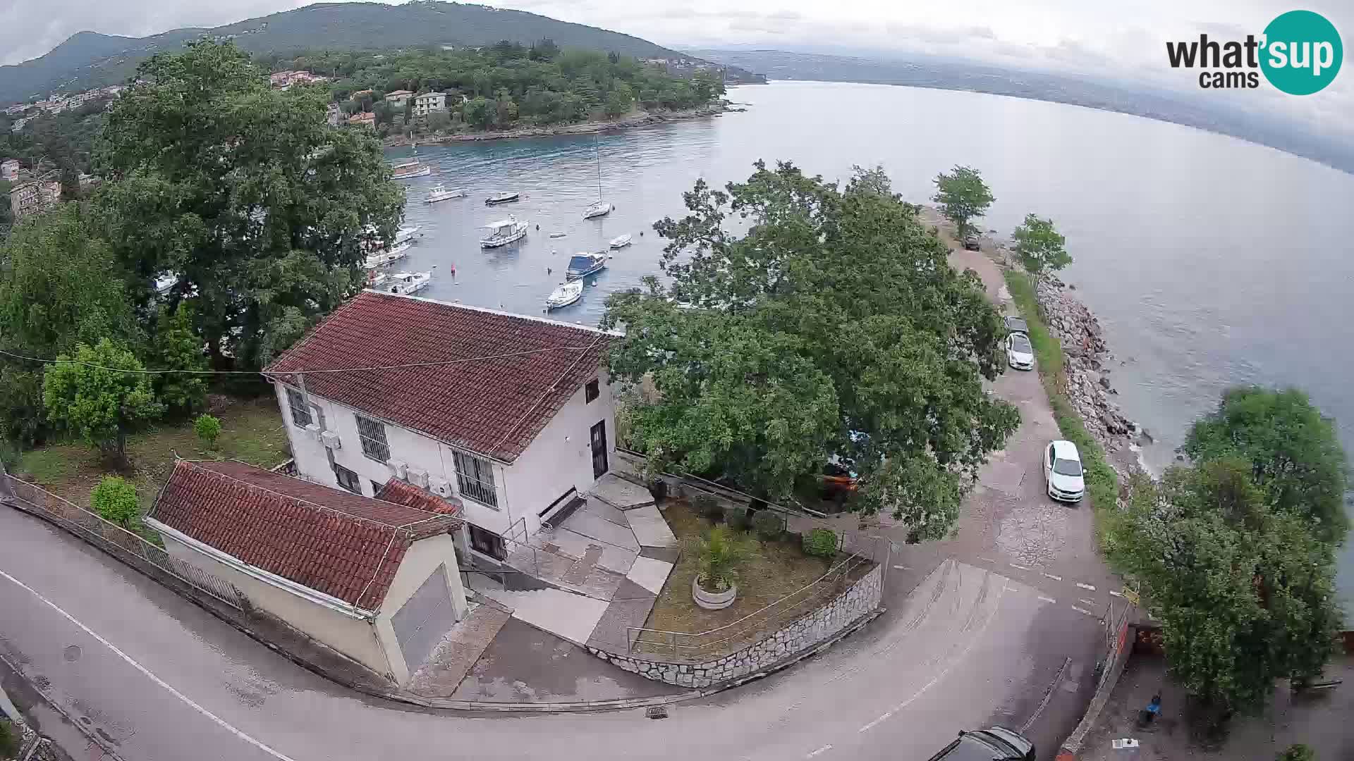 Webcam Ika Hafen – LIVE Blick auf den Hafen und die Lichter von Opatija