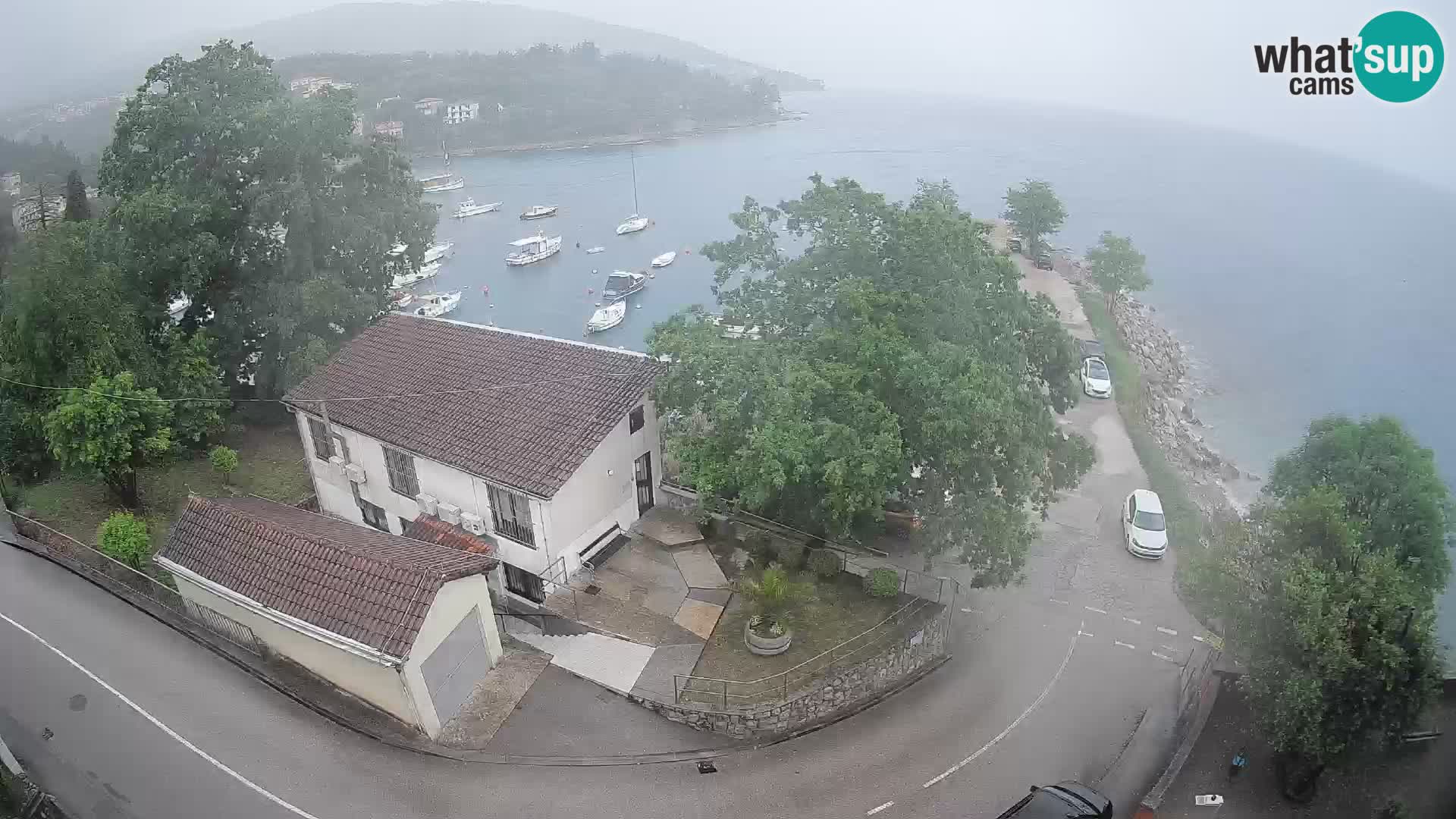Webcam Ika Hafen – LIVE Blick auf den Hafen und die Lichter von Opatija