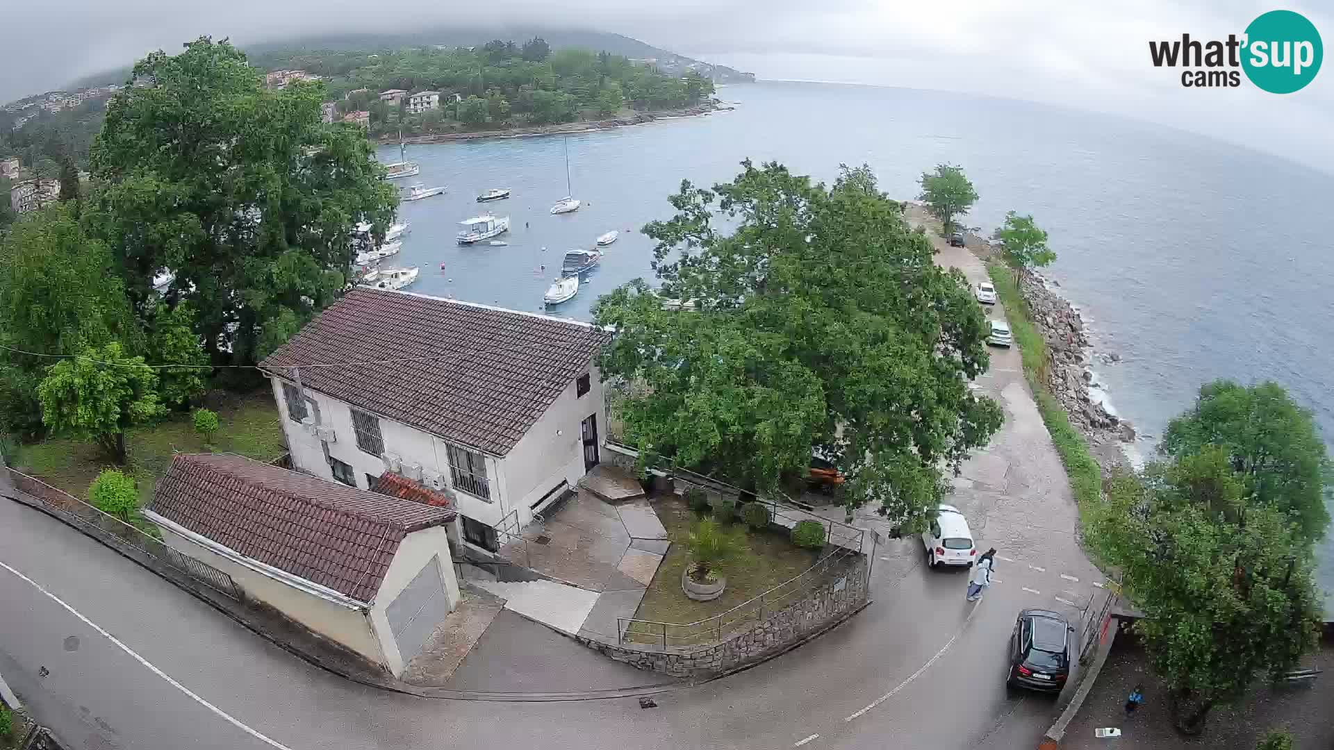 Webcam Ika Hafen – LIVE Blick auf den Hafen und die Lichter von Opatija