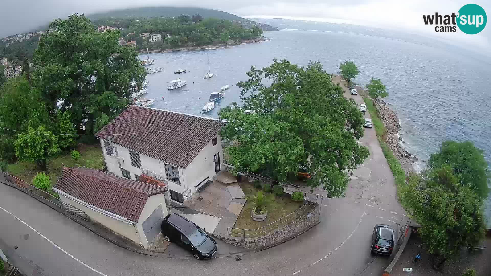 Webcam Ika Hafen – LIVE Blick auf den Hafen und die Lichter von Opatija