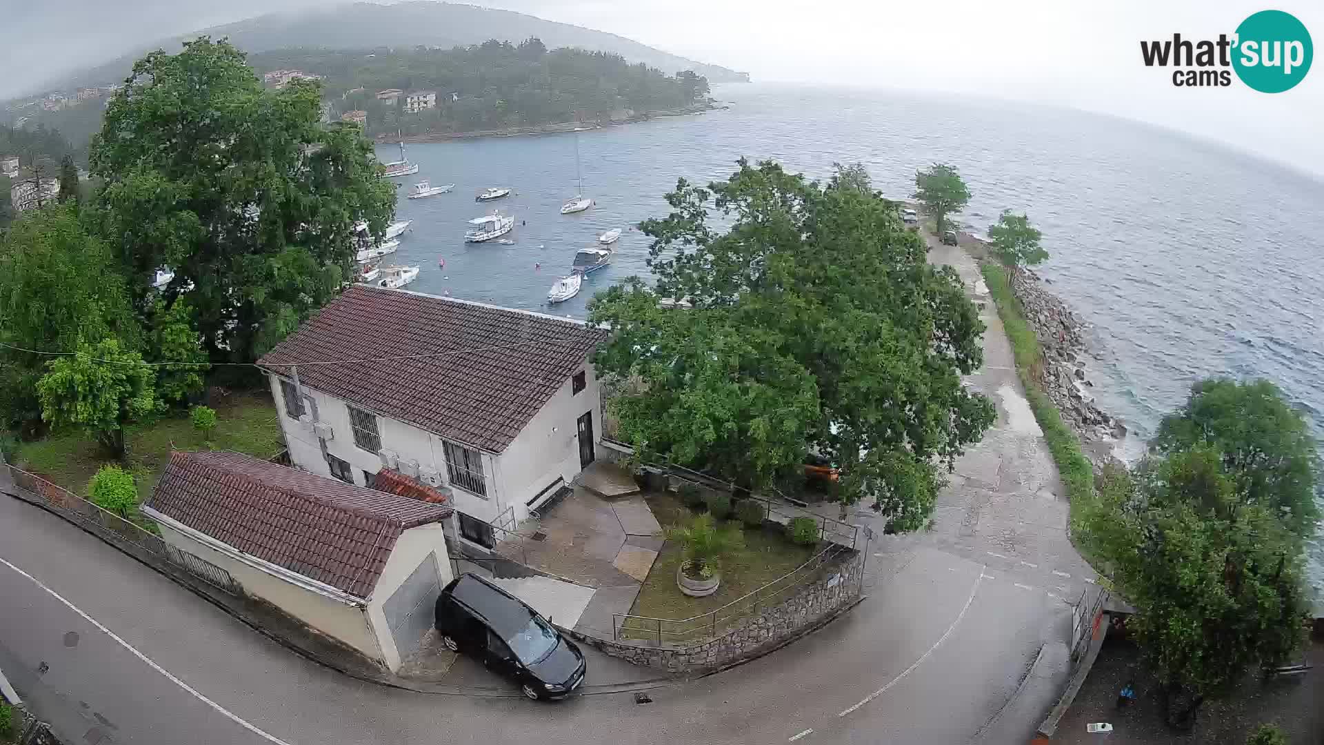 Webcam Ika Hafen – LIVE Blick auf den Hafen und die Lichter von Opatija