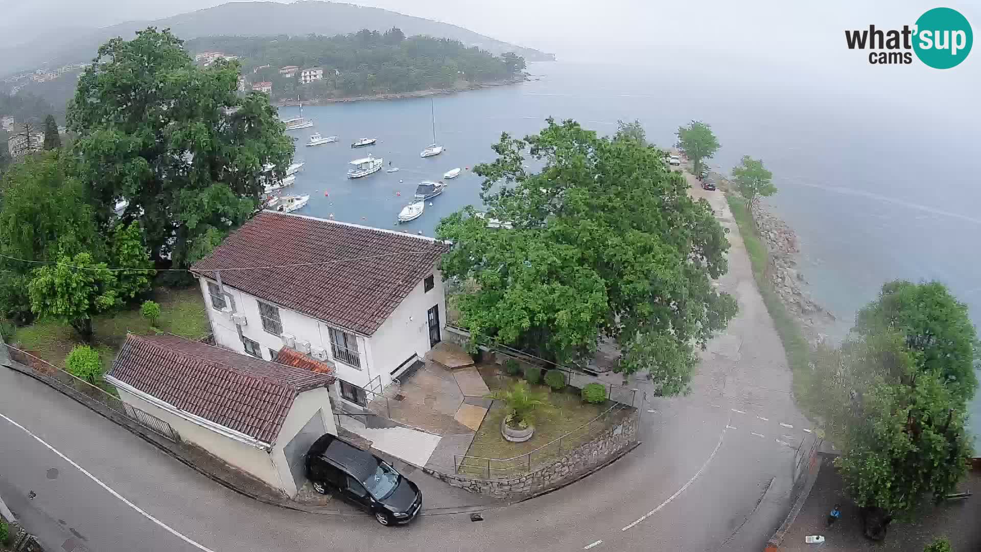 Webcam Ika Hafen – LIVE Blick auf den Hafen und die Lichter von Opatija