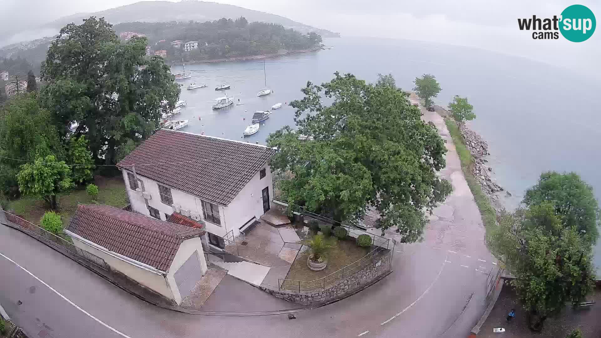 Webcam Ika Hafen – LIVE Blick auf den Hafen und die Lichter von Opatija