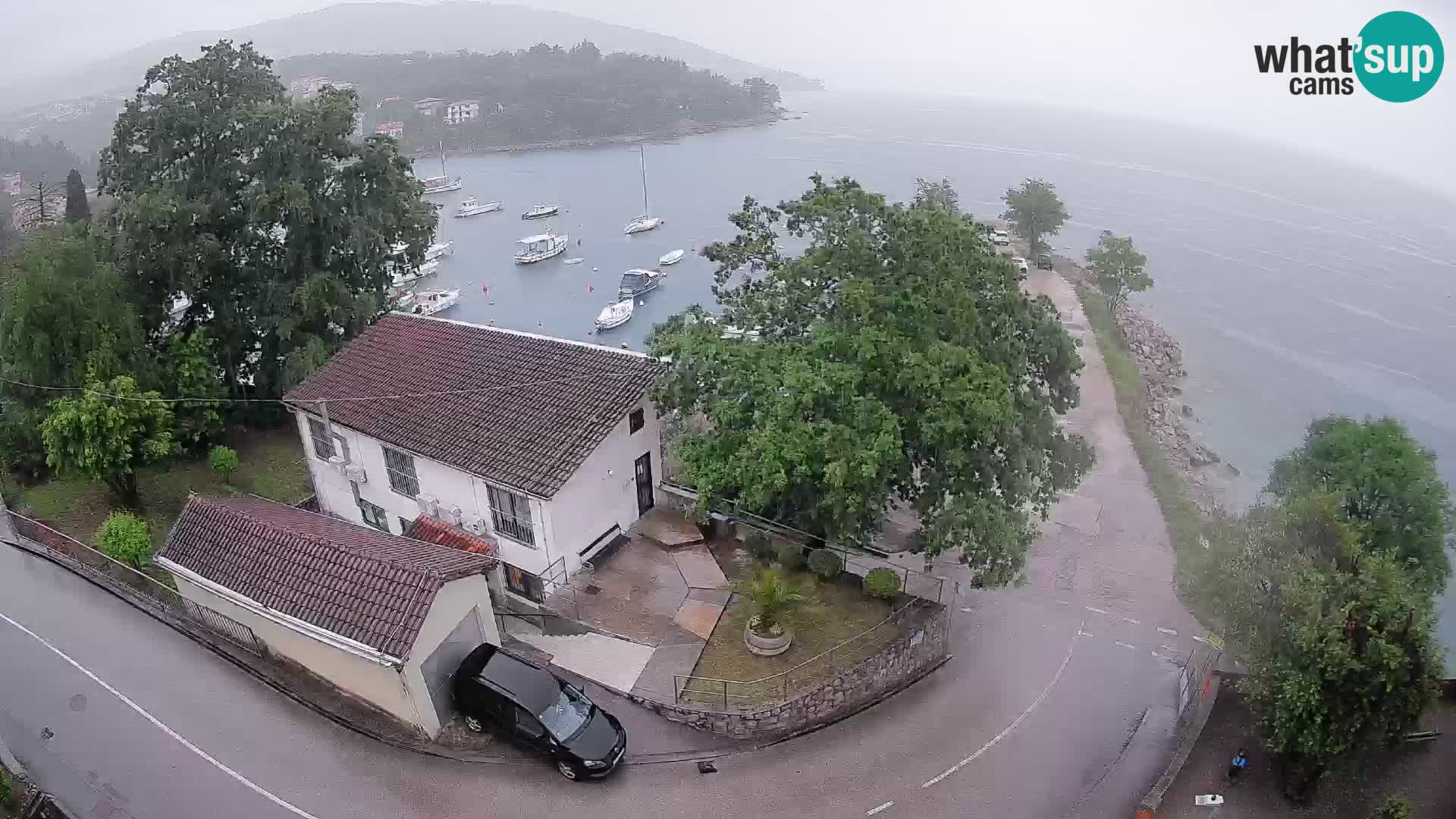 Webcam Ika Hafen – LIVE Blick auf den Hafen und die Lichter von Opatija