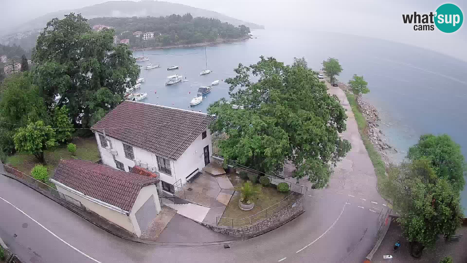 Webcam Ika Hafen – LIVE Blick auf den Hafen und die Lichter von Opatija
