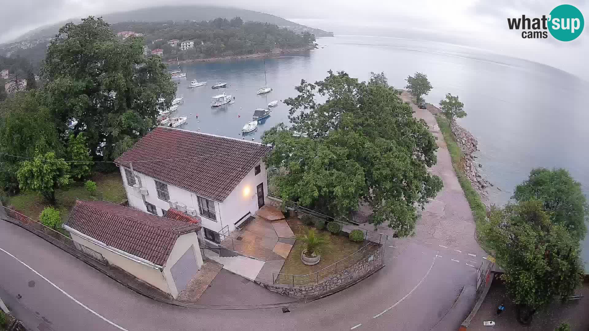 Webcam Ika Hafen – LIVE Blick auf den Hafen und die Lichter von Opatija