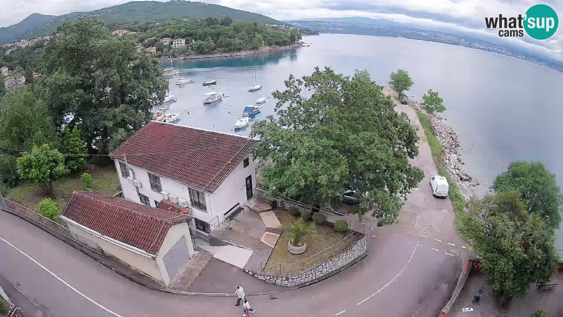 Webcam Ika Hafen – LIVE Blick auf den Hafen und die Lichter von Opatija