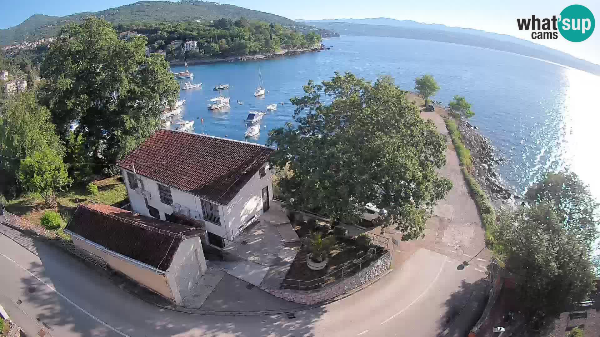 Webcam Ika Hafen – LIVE Blick auf den Hafen und die Lichter von Opatija