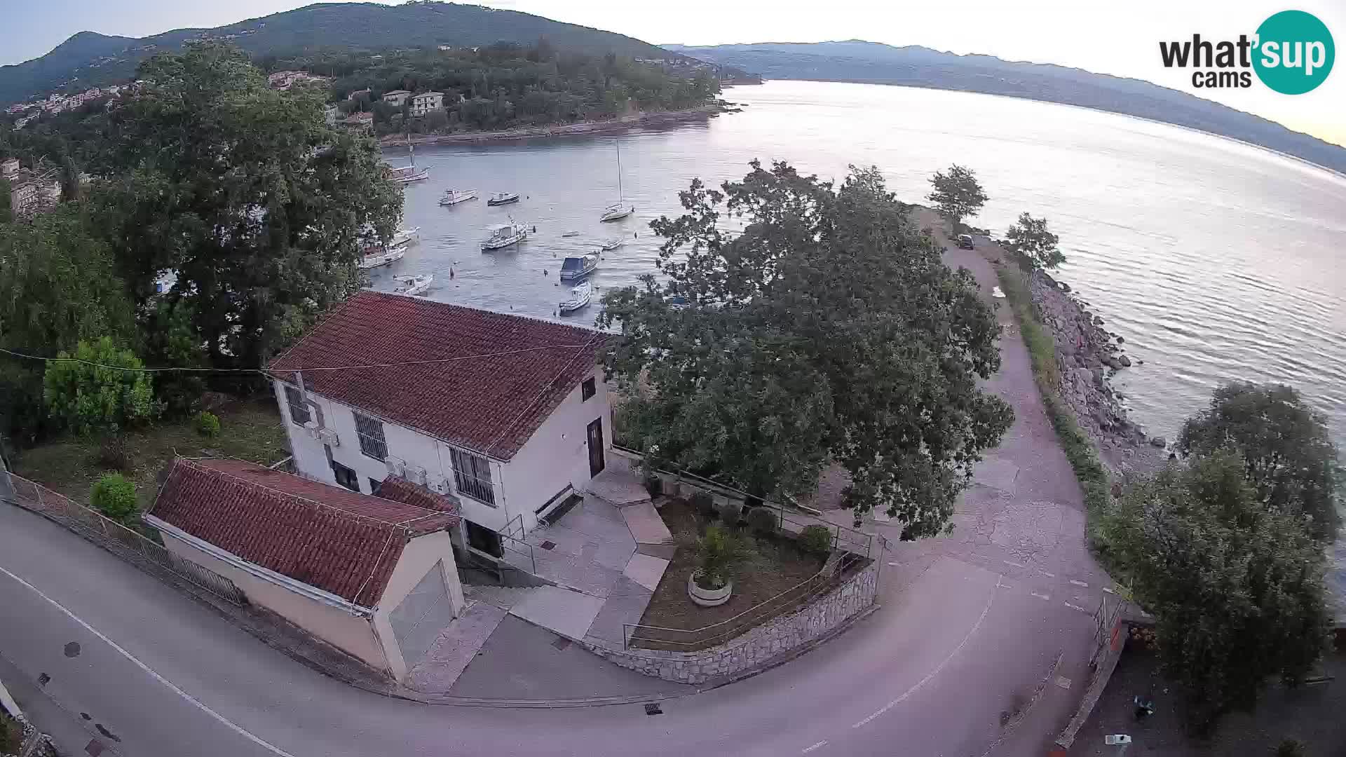 Webcam Ika Hafen – LIVE Blick auf den Hafen und die Lichter von Opatija