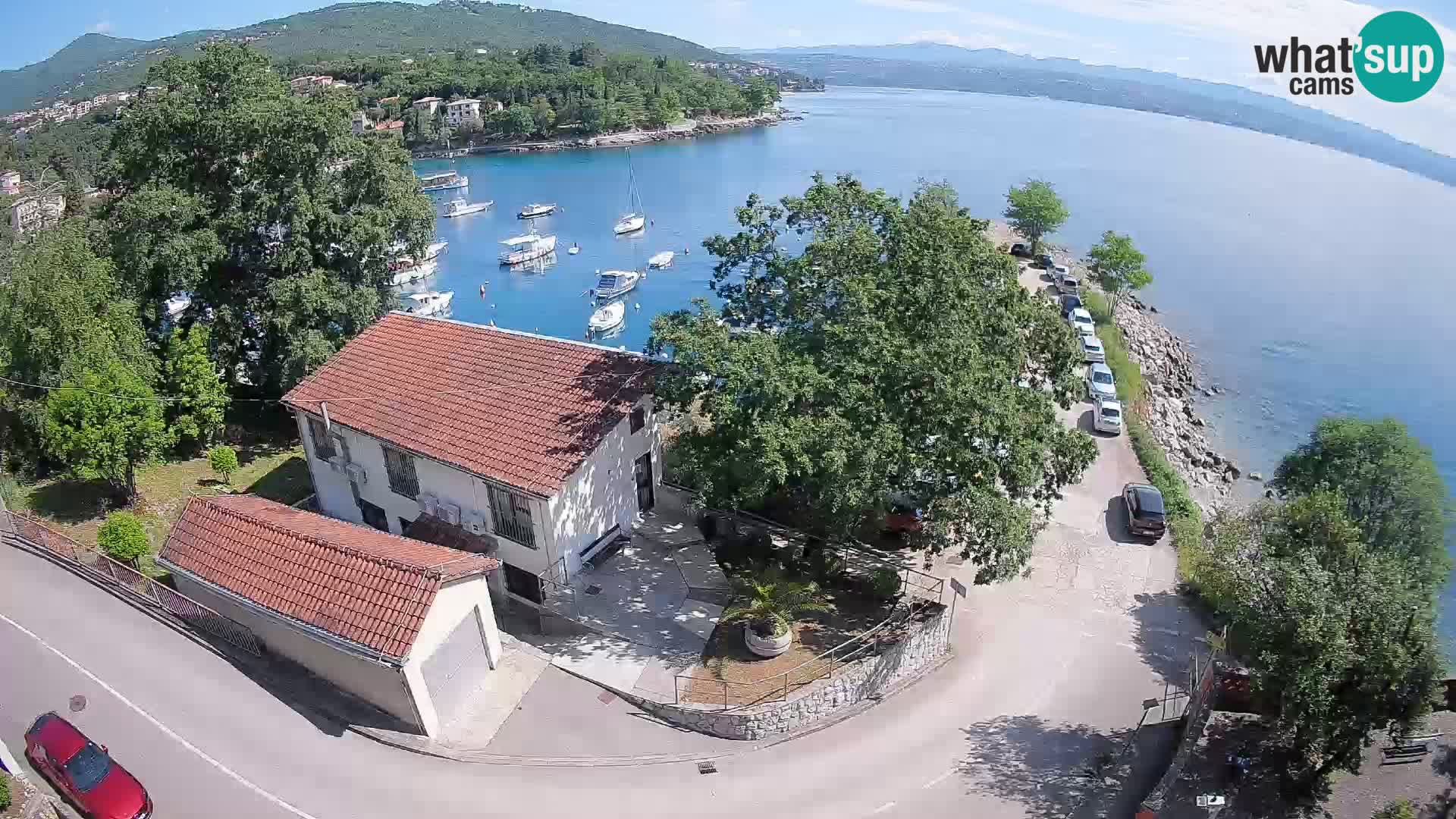 Webcam Ika Hafen – LIVE Blick auf den Hafen und die Lichter von Opatija