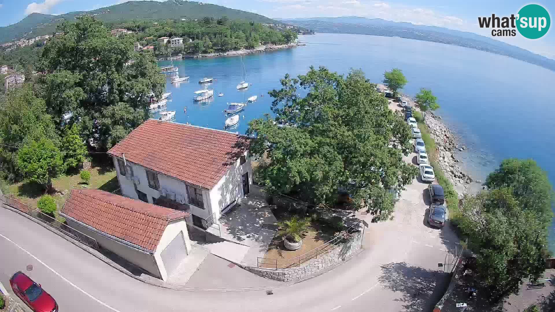 Webcam Ika Hafen – LIVE Blick auf den Hafen und die Lichter von Opatija