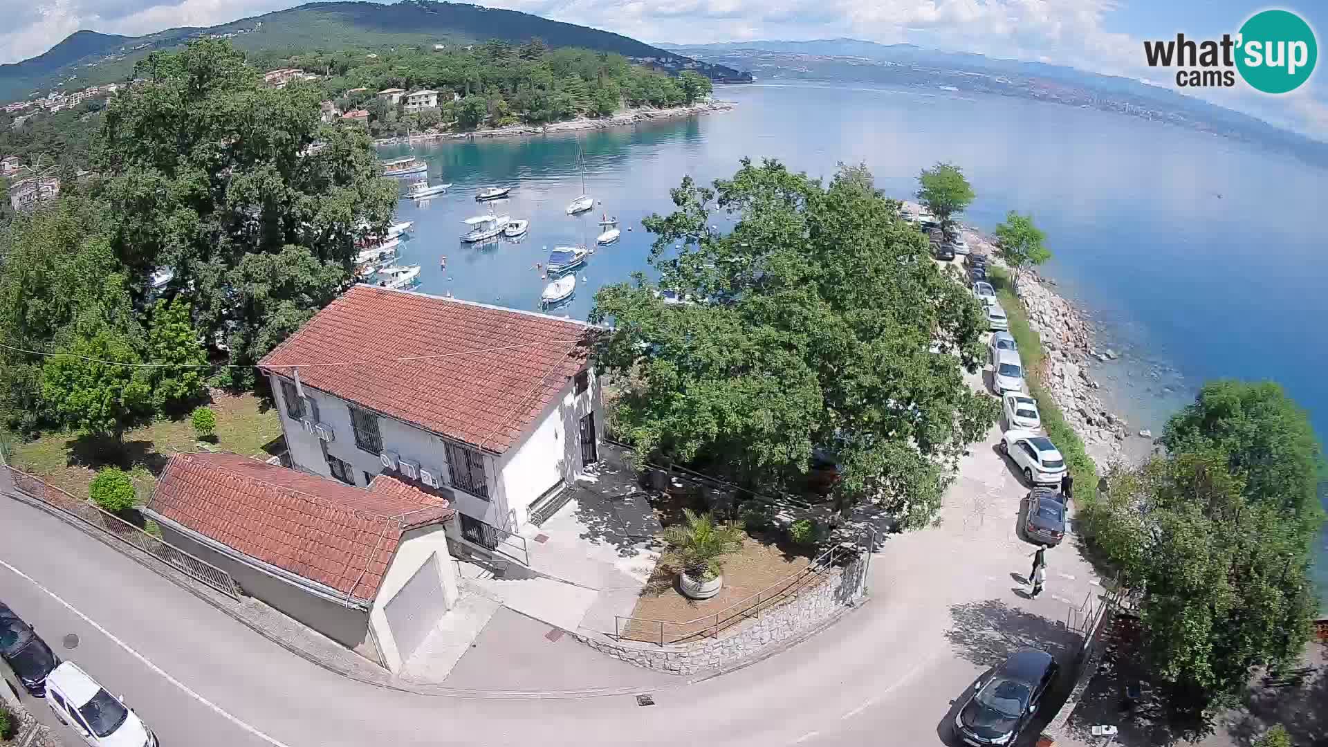 Webcam Ika Hafen – LIVE Blick auf den Hafen und die Lichter von Opatija