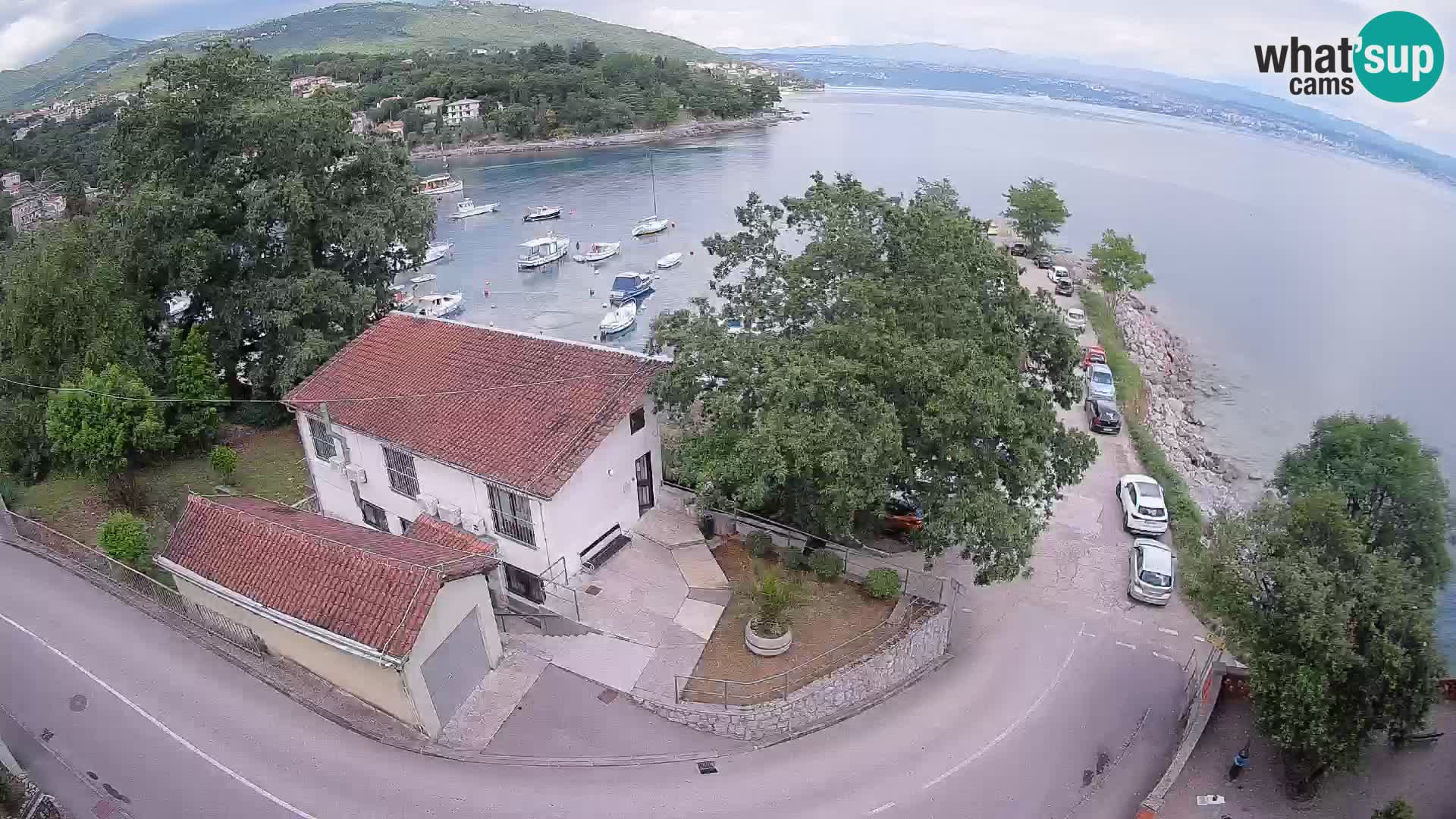 Webcam Ika Hafen – LIVE Blick auf den Hafen und die Lichter von Opatija