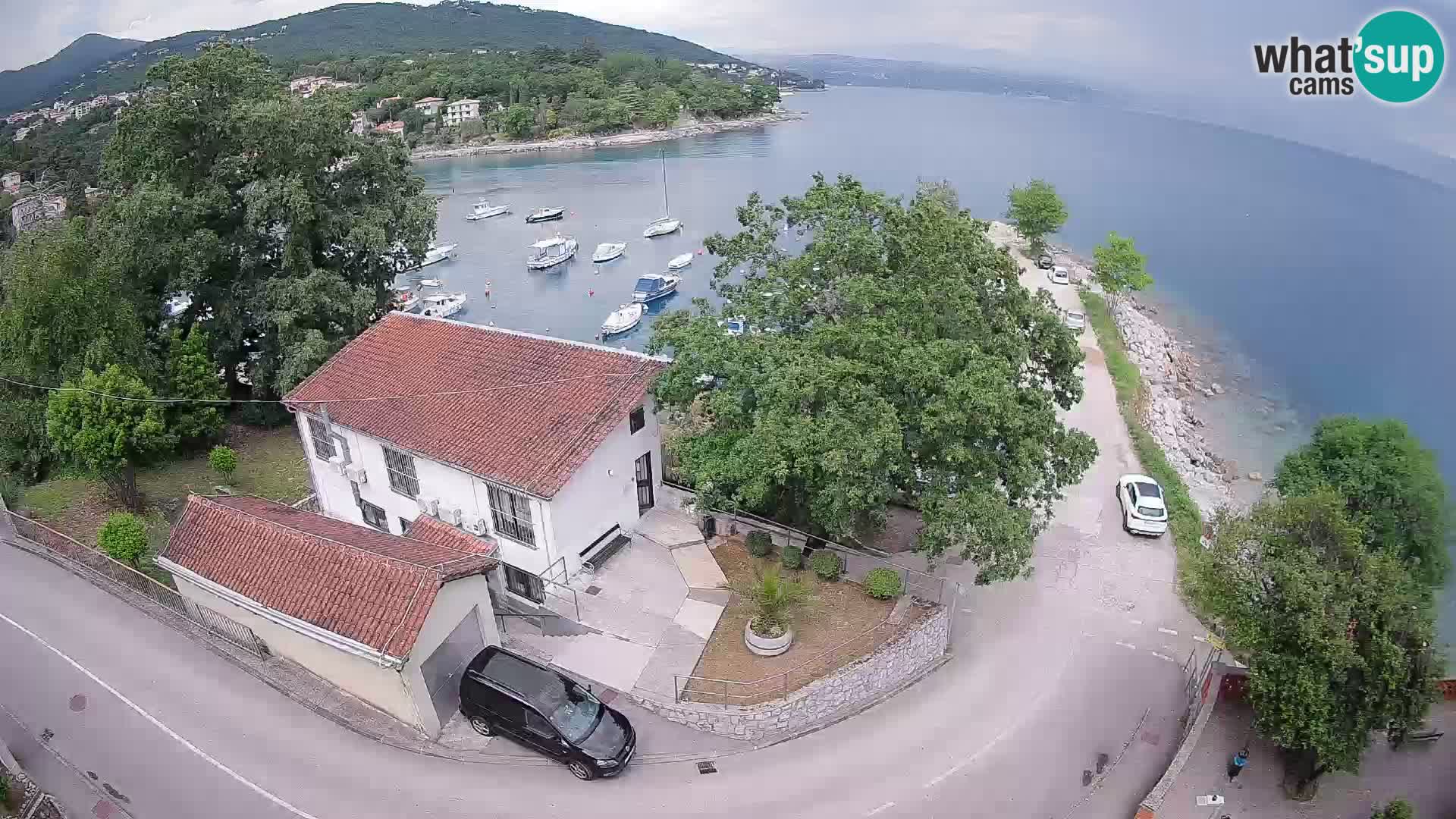Webcam Ika Hafen – LIVE Blick auf den Hafen und die Lichter von Opatija