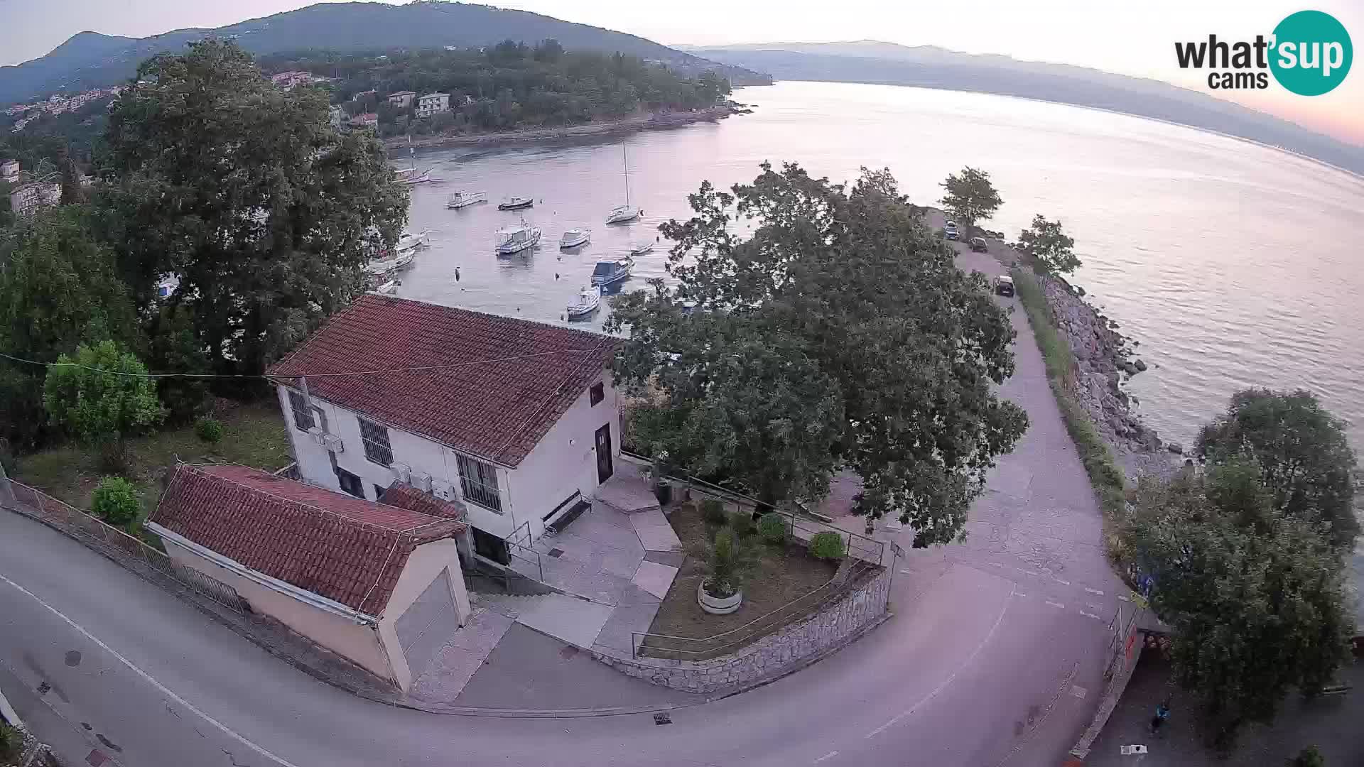 Webcam Ika Hafen – LIVE Blick auf den Hafen und die Lichter von Opatija