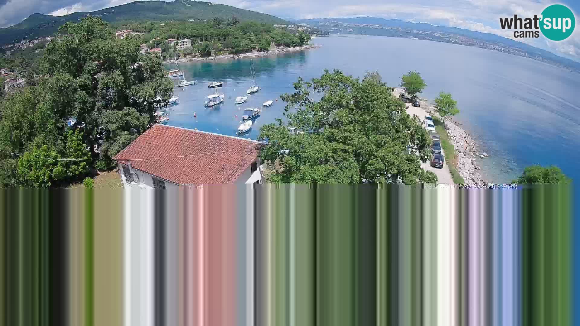 Webcam Ika Hafen – LIVE Blick auf den Hafen und die Lichter von Opatija