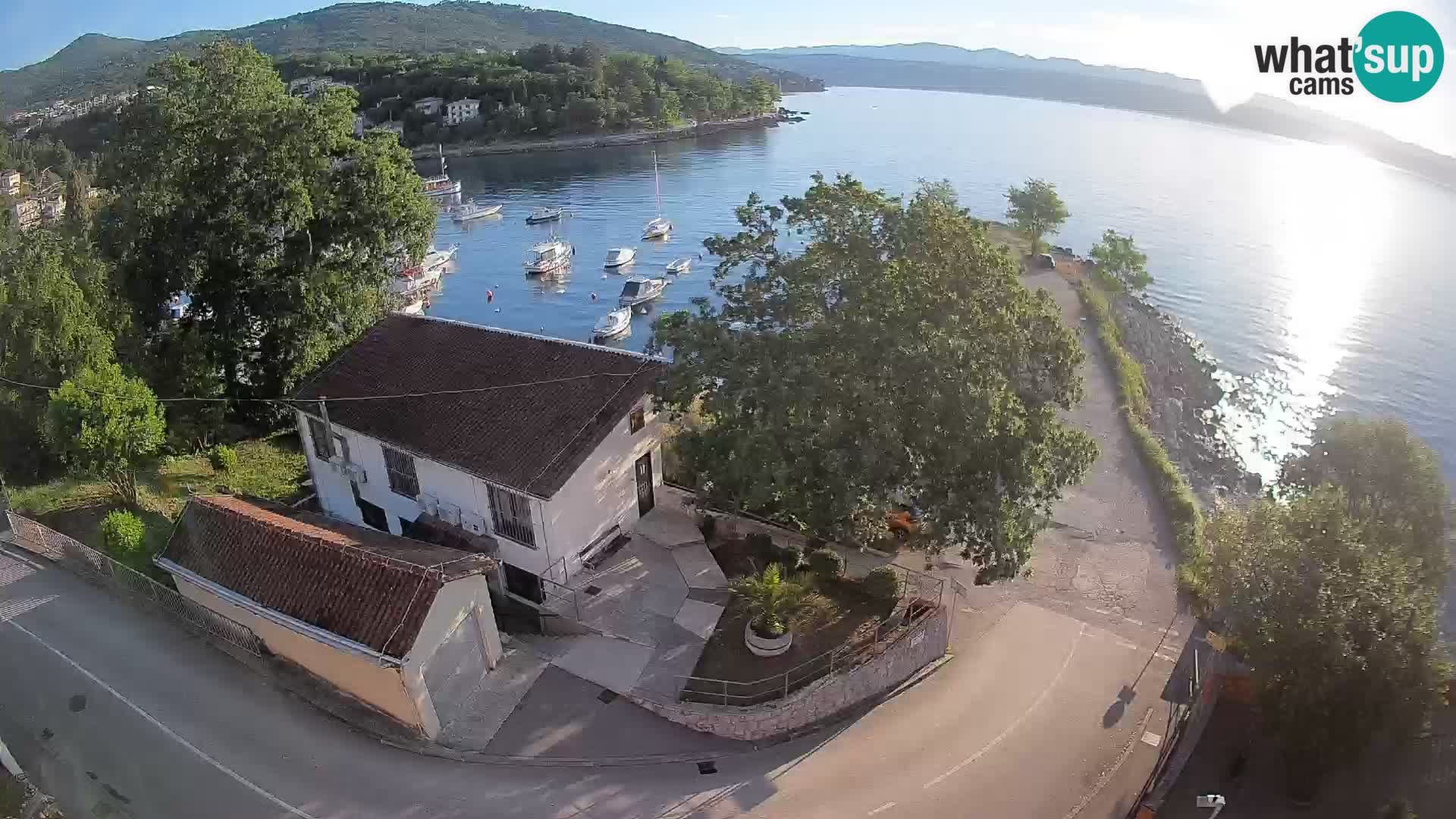 Webcam Ika Hafen – LIVE Blick auf den Hafen und die Lichter von Opatija
