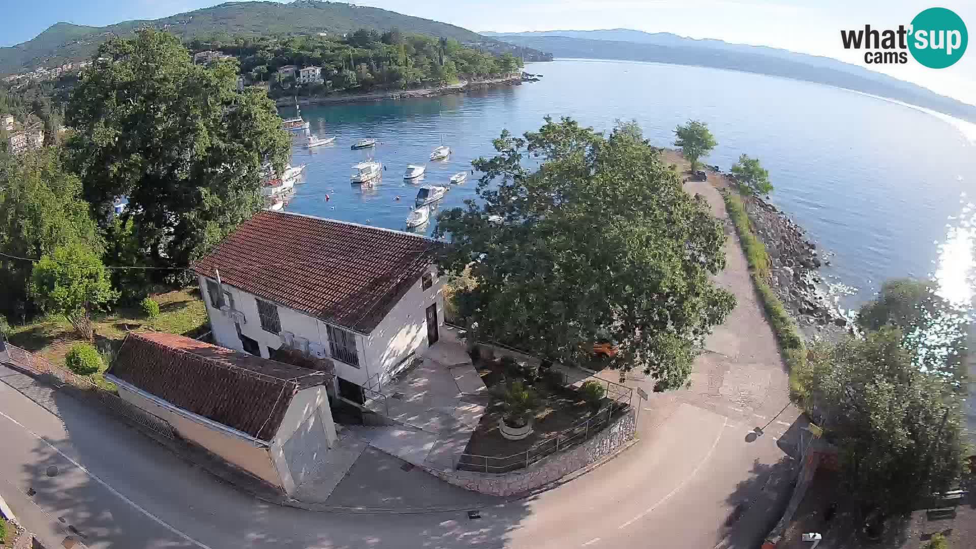 Webcam Ika Hafen – LIVE Blick auf den Hafen und die Lichter von Opatija
