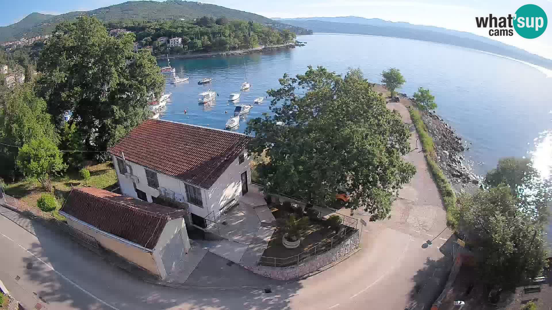 Webcam Ika Hafen – LIVE Blick auf den Hafen und die Lichter von Opatija